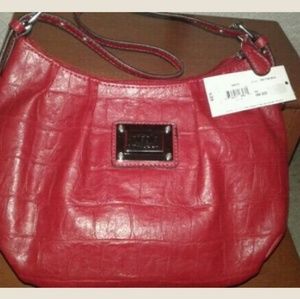 Red Nicole Miller Purse with tag